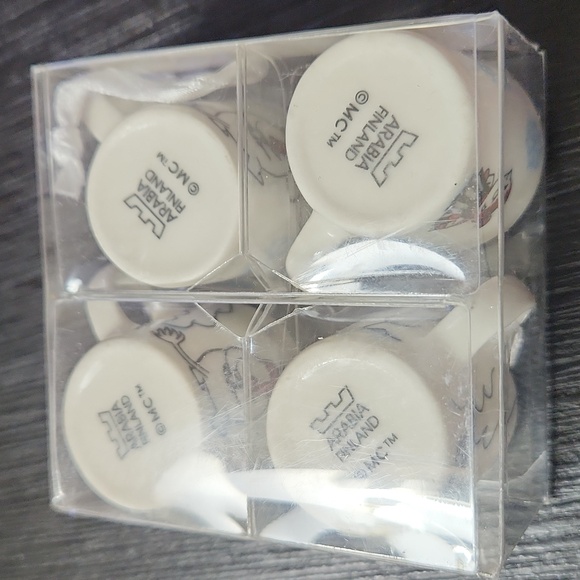 Moomin Arabia Finland Minimug 4 set Winter Forest 2012 - Picture 7 of 7